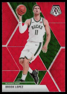 2019-20 Panini Mosaic #105 Brook Lopez Red Wave Prizm - Picture 1 of 2