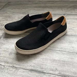 Dr. Scholls Shoes Women's Size 7.5M Black Be Free Energy Slip On Mesh Tan Leathe - Picture 1 of 5