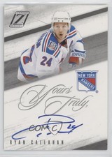 2010-11 Zenith Yours Truly Auto Ryan Callahan #RC Auto