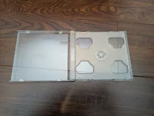Double Standard Compact Disc CD DVD Bluray Game Jewel Case Empty Replacement - Picture 1 of 2