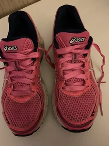 Asics GT 1000 Running Shoes Womens Size 8 Ribbon T3R9N Athletic - Picture 1 of 13