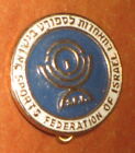 Judaica Israel Old Pin Sports Federation Of Israel