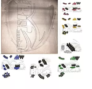 CUPOLINO PLEXIGLAS PER APRILIA RS 125 1992 1993 1994 Extrema TRASPARENTE + VITI - Foto 1 di 10