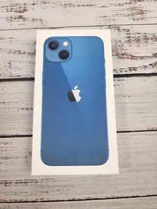 iPhone 13 Box Only (no iPhone Or Accessories) - Blue 128 GB NO PHONE! - Photo 1 sur 7