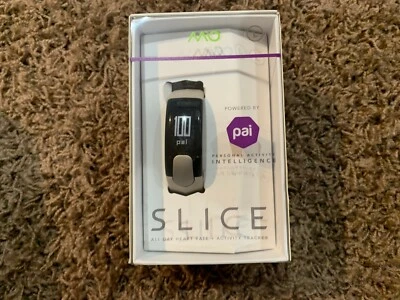 Nuevo Mio Slice Frecuencia Cardíaca + Rastreador de Actividad + Hormiga Dormir + Gris Piedra Grande Foto 1 de 2