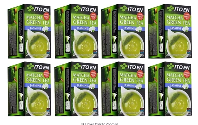 Jazmín japonés ITOEN Matcha té verde, paquete de 8 (20 bolsitas de té/paquete) oferta Vaule Foto 1 de 4