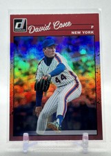 David Cone 2023 Donruss #277 Retro 1990 Holo Pink New York Mets