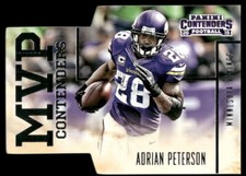 2015 Panini Contenders Adrian Peterson MVP7 MVP Contenders   Minnesota Vikings
