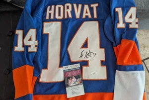 BO HORVAT Signed NEW YORK ISLANDERS JERSEY JSA COA - Picture 1 of 4