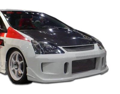 For 2002-2005 Civic Si HB Duraflex JDM Buddy Front Bumper Cover - 1 Piece Foto 1 de 4