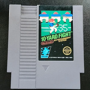 Cartucho suelto Fight NES de 10 yardas - Limpio, probado, funcionando - Imagen 1 de 10