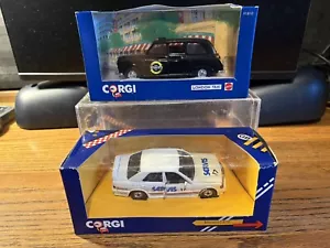 1986 MERCEDES-BENZ 2.3/16+LONDON TAXI 1/43 CORGI NIB RARE HTF - Picture 1 of 11