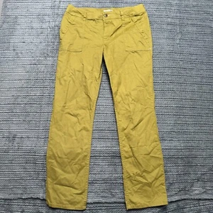 Pantalón Toad and Co Mujer Talla 12 Amarillo Mostaza Elastizado Informal Exterior Ligero - Imagen 1 de 9