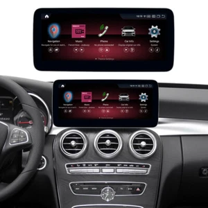 RoadTop 12.3 Android 13 Pantalla CarPlay Para Mercedes Benz C GLC 2015-2019 W205 N5 - Imagen 1 de 18