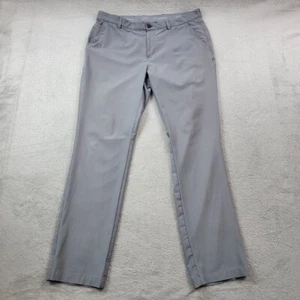 Greg Norman Pants Mens 34X32 Gray Performance Stretch Golf Outdoors - Picture 1 of 12