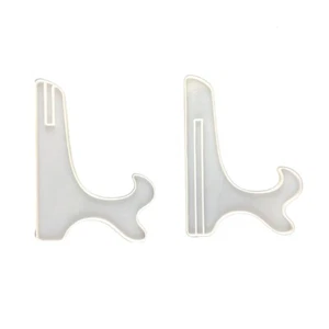 Small Desktop Display Bracket Epoxy Resin Mold Dinner Plate Rack Silicone Mould - Picture 1 of 8