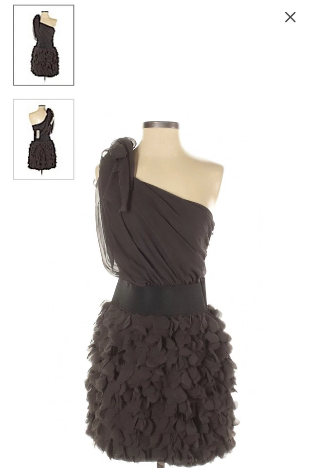 Foley and Corina Womens Brown Cocktail Dress Size S NWT - Image 1 of 2