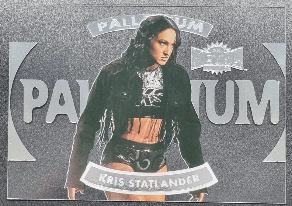 2022 AEW Kris Stratlander Palladium Upper Deck Skybox Metal Universe Mint #74112 - Image 1 of 2