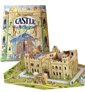 Great Castle Mystery Pop Up Book, Three Demensional Adventure Rare! NEW! - Picture 1 of 6