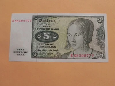 GERMANY 10 MARKS P30 A 1970 Klasen/Emminger B8850277F Scarce UNC Note ! - Image 1 of 2