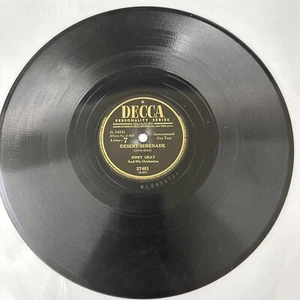 FREE SHIPPING! Vintage Jerry Gray Decca 27451 Minuet In G / Desert Serenade - Foto 1 di 4