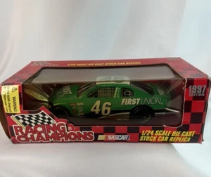 VTG ‘97 NIB NASCAR Die Cast 1/24 Racing Champions #46 Wally Dallenbach Stock Car - Picture 1 of 13