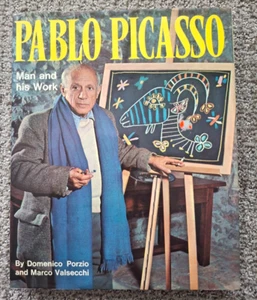Pablo Picasso Art Hardcover Book Man and His Work by Domenico Porzio - Picture 1 of 4