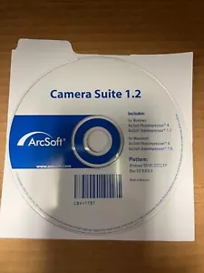 ArcSoft Camera Suite 1.2 Software CD Windows 98/ME/2000/XP Mac 8.6/9/X - Picture 1 of 2