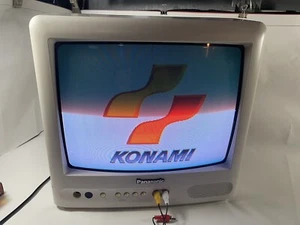 Panasonic 13” CRT Tube Gaming Color TV CT-13R27W No Remote EUC - Picture 1 of 14