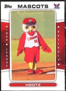 Hootz Card 2013 Topps Pro Debut Mascots #HO 