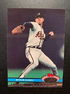 Steve Avery 1991 TOPPS STADIUM CLUB DOME SET NL Playoffs ATLANTA BRAVES - Picture 1 of 2
