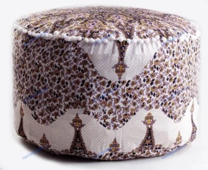Mandala Pouf Ottoman Indian Ottoman Handmade Pouffe Foot Stool Cover Decor - Picture 1 of 5