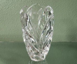 Gorgeous MARQUIS by WATERFORD 9" Clear PALMA Cut Crystal VASE Signed MINT! - Picture 1 of 7