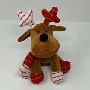 Christmas Moose Plush from The Christmas Ranch 7.5" - Picture 1 of 13