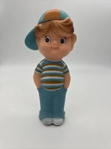 I'M A GERBER KID Boy Vinyl Squeaky Toy Doll 1985 Squeaker Works - Picture 1 of 6