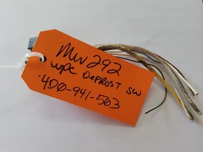 CONECTOR ENCHUFE CABLE APAGADO AUDI A4 DESCONGELACIÓN TRASERA INTERRUPTOR DE CALOR TABLERO VIDRIO VENTANA DESEMPAÑADO Foto 1 de 4