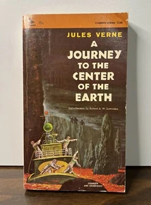 Jules Verne A Journey to the Center of the Earth AIRMONT 1965 Vintage Paperback - Picture 1 of 13