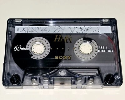 ROME DEMO BEAT TAPE CASSETTE G FUNK BEAT INSTRUMENTAL RAP R&B VTG DJ SOUL 12" lp - Image 1 of 4