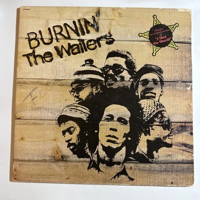 Bob Marley The Wailers Burnin' Island Records 900311 Vinyl VG/VG - Image 1 of 4