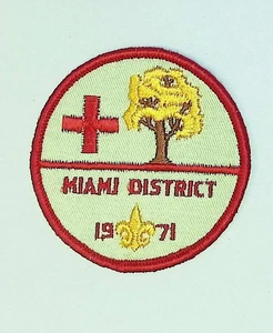 Parche Boy Scouts del Distrito de Miami 1971 - Imagen 1 de 2