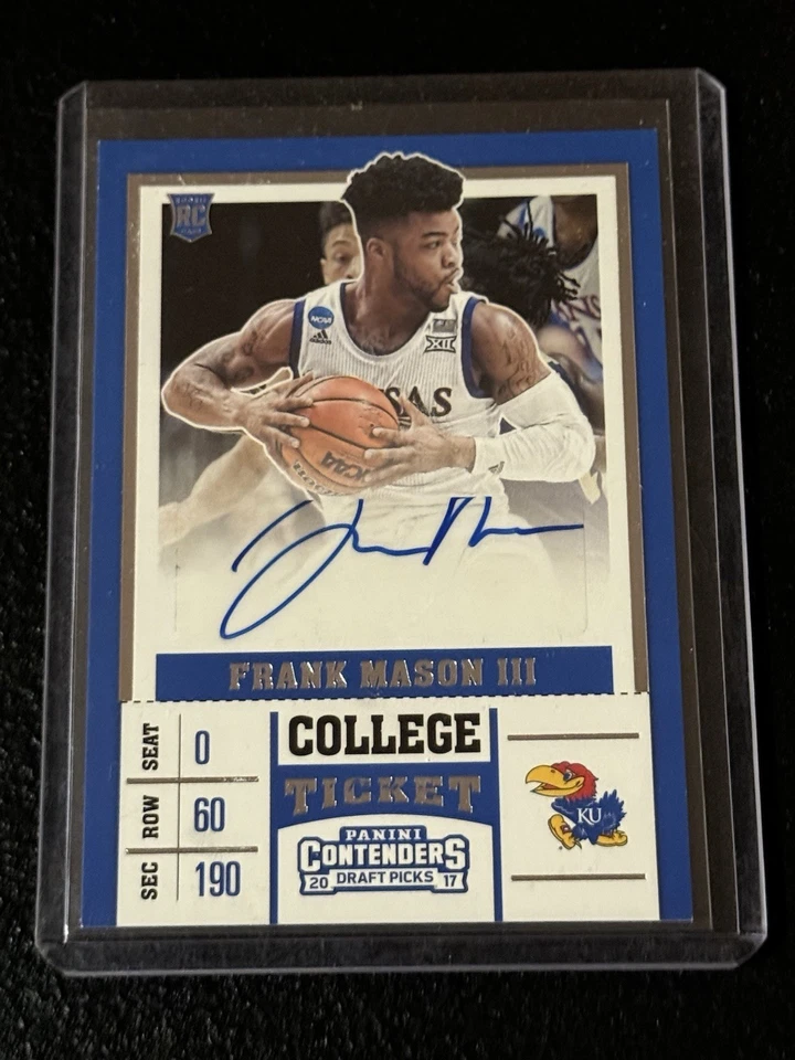 2017-18 Panini Contenders Draft Picks - College Frank Mason III #96 Kansas - Image 1 of 2
