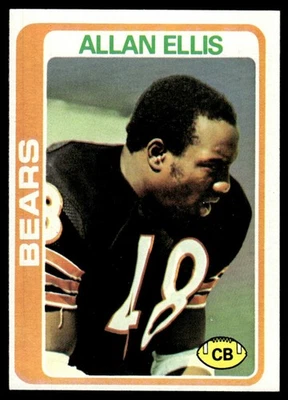 1978 Topps Allan Ellis Chicago Bears #132 - Image 1 of 2