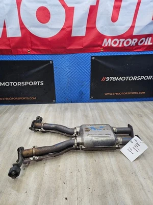 1990-1996 nissan 300zx z32 a/t exhaust y pipe resonator B0300-45P10 53k - Image 1 of 4