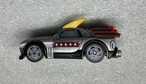 DISNEY PIXAR CARS 2 KABUTO SILVER 1:55 DIECAST 3 1/4" CAR W/ RED BLACK & YELLOW - Picture 1 of 6