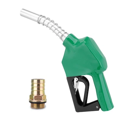 3/4" NPT Automatic Fuel Nozzle Shut-Off Fuel Nozzle Gas Pump 13/16" Spout Diesel - Image 1 of 4