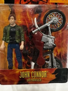 1997 Terminator 2 3-D John Connor W/ Motorcycle Action Figure Great Condition - Picture 1 of 2