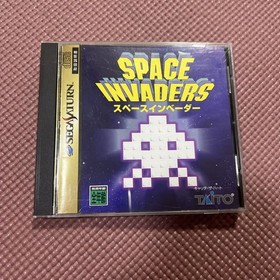 SS Space Invaders Sega Saturn TAITO SPACE INVADERS