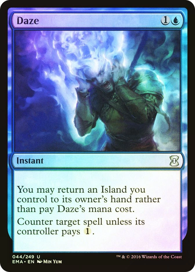 MTG FOIL Daze  - Eternal Masters #44 - Image 1 of 1