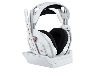 Logitech A50 Circumaural Wireless Gaming Headset w/ Mic - White - Image 1 of 4
