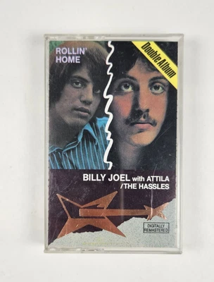 Billy Joel With Attila / The Hassles ‎– Rollin' Home, Original USA Cassette - Image 1 of 4